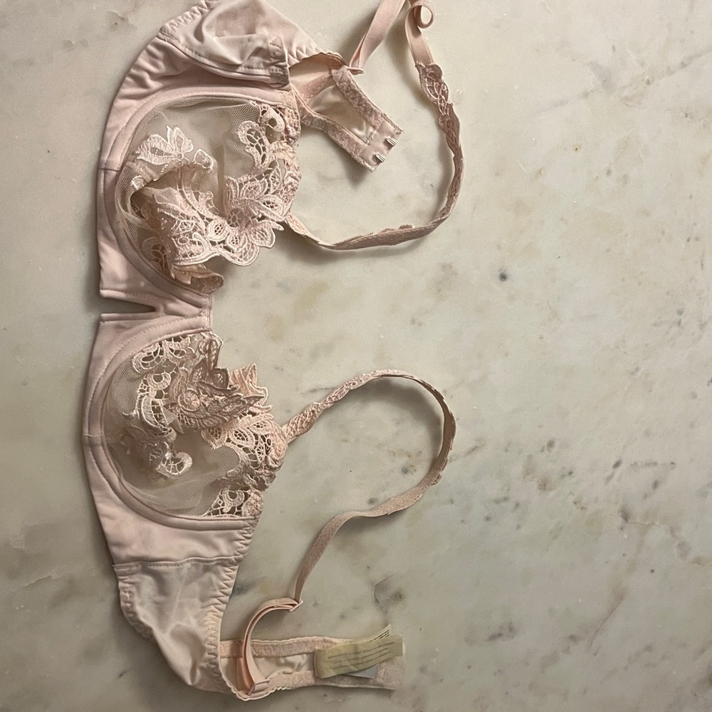 Simone Perele Lace Bra in Light Pink